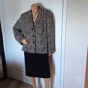 Kasper Women's 2Pc. Skirt Suit, Sz. 20W
